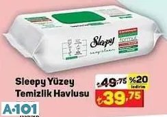 SLEEPY YÜZEY TEMİZLİK HAVLUSU 50'Lİ